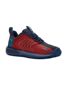 Kswiss Ultrashot 3 Rojo Azul | Ofertas de pádel
